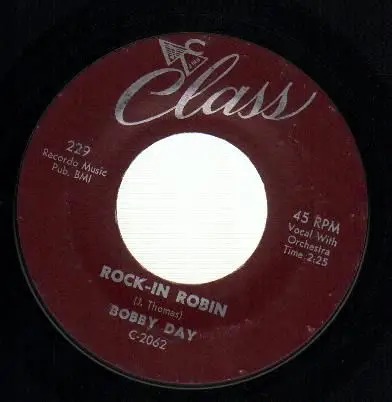 Bobby Day - Rock-In Robin / Over And Over