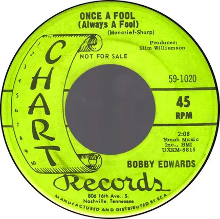 Bobby Edwards - I'm Sorry To See Me Go