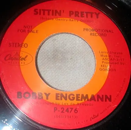 Bobby Engemann - Sittin' Pretty / Blue On Blue