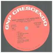 LP - Bobby Enriquez , Rufus Reid , Billy Higgins - Bobby Enriquez Plays Bossa Nova - +OBI, Insert