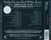 Double CD - Bobby Hackett , Bob Wilber - Complete Live At The Voyager Room 1956/58