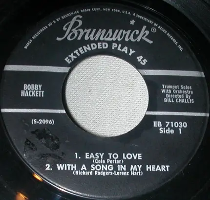 Bobby Hackett - Easy To Love