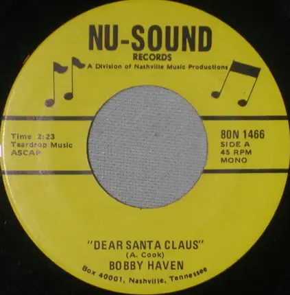 Bobby Haven / Todd Andrews - Dear Santa Claus / St. Nick's The Name