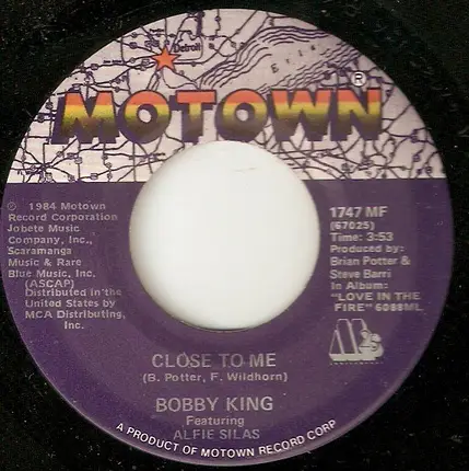 Bobby King - Love In The Fire / Close To Me