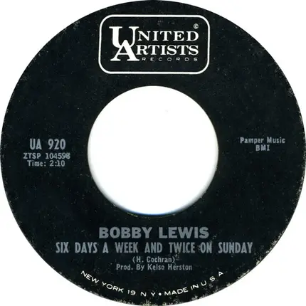 Bobby Lewis - Why Me