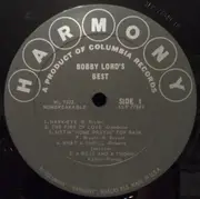 LP - Bobby Lord - Bobby Lord's Best - Mono