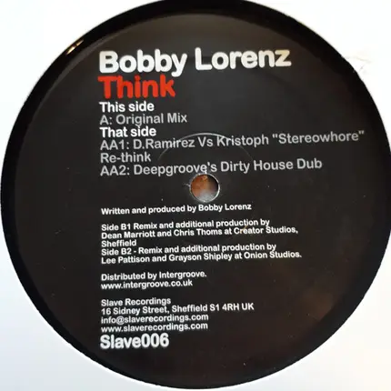 Bobby Lorenz - THINK