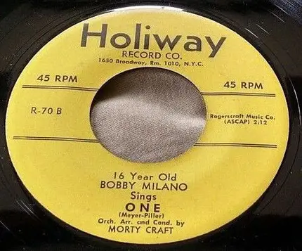 Bobby Milano - Start Loving Me / One