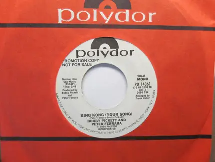 Bobby Pickett And Peter Ferrara - King Kong (Your Song)
