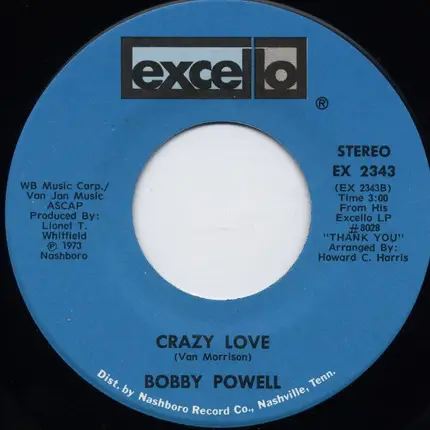 Bobby Powell - Her Love Is All I Need