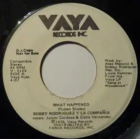 Bobby Rodriguez y la compania - What Happened / La Mas Fea