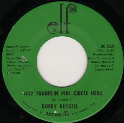 Bobby Russell - 1432 Franklin Pike Circle Hero / Let's Talk About Them