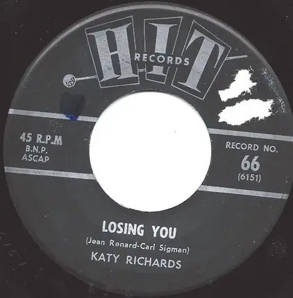 Bobby Russell / Katy Richards - Still / Losing You
