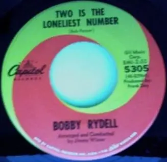 Bobby Rydell - I Just Can't Say Goodbye / Two Is The Loneliest Number