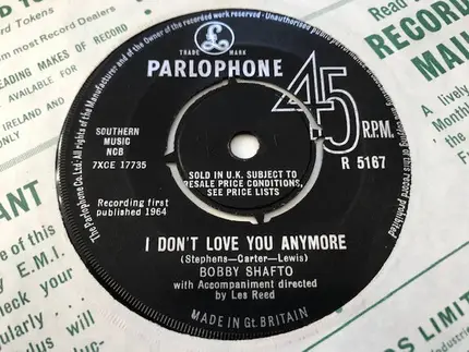 Bobby Shafto - Love, Love, Love (Don't Let Me Down)