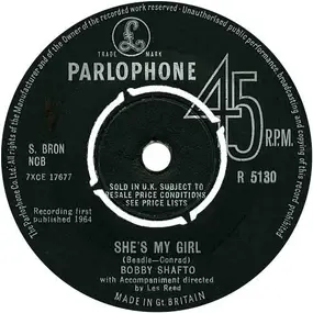 Bobby Shafto - She's My Girl