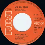 7inch Vinyl Single - Bobby Solo - Wie Ein Feuer
