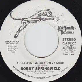 Bobby Springfield - A Different Woman Every Night