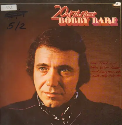 Bobby Bare - 20 Of The Best
