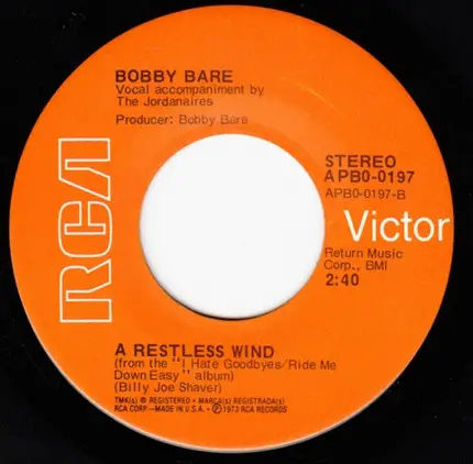 Bobby Bare - Daddy What If