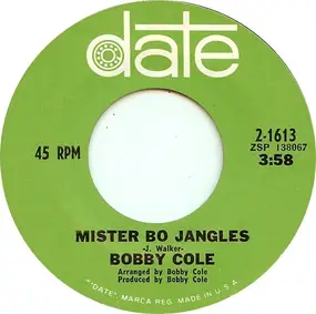 BOBBY COLE - Mister Bo Jangles