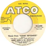 7'' - Bobby Darin - Theme From 'Come September'