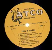 LP - Bobby Darin - This Is Darin