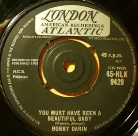 Bobby Darin - You Must Have Been A Beautiful Baby