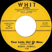 Bobby Powell - That Little Girl Of Mine