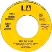 7'' - Bobby Vee - Well All Right