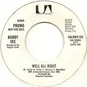 7'' - Bobby Vee - Well All Right