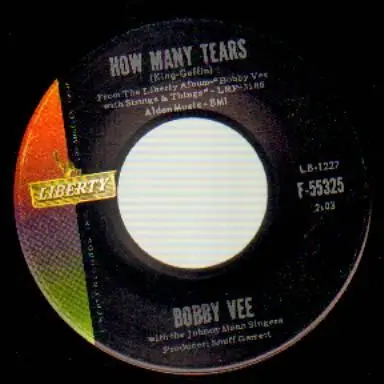 Bobby Vee - How Many Tears