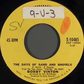 Bobby Vinton - The Days Of Sand And Shovels