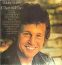 LP - Bobby Vinton - If That's All I Can