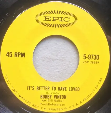 Bobby Vinton - Mr. Lonely
