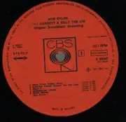 LP - Bob Dylan - Pat Garrett & Billy The Kid