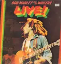 LP - Bob Marley & The Wailers - Live! - US sleeve