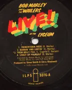 LP - Bob Marley & The Wailers - Live! At The Lyceum