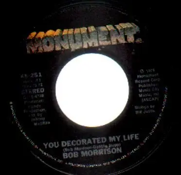 Bob Morrison - That's what you do to me