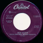 7'' - Bob Seger - Hollywood Nights / Rock And Roll Never Forgets