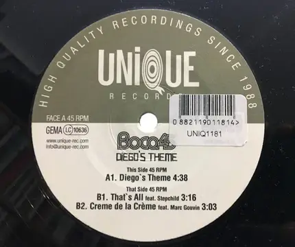 Boca 45 - Diego's Theme