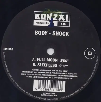 Body-Shock - Full Moon / Sleepless