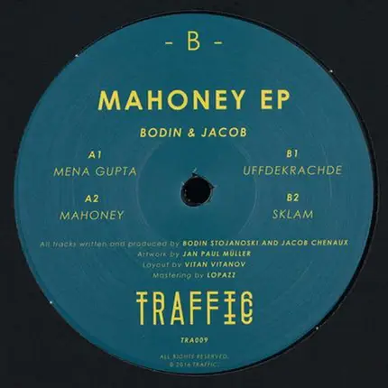 Bodin & Jacob - Mahoney EP