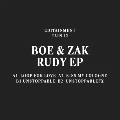 Boe & Zak - Rudy Ep