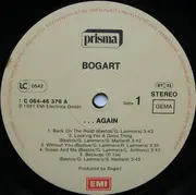 LP - Bogart - ...Again