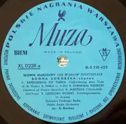 LP - Bogna Sokorska - Słowik Warszawy • The Warsaw Nightingale