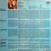 LP - Martinů - Half-time • La Bagarre • Intermezzo • Thunderbolt P-47 • The Rock