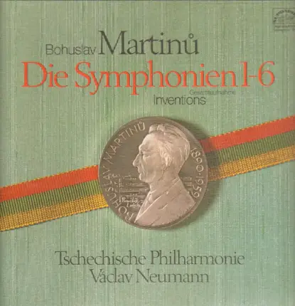 Bohuslav Martinů - V. Neumann - Symphonies 1-6, Inventions For Orchestra & Piano