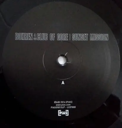 Bohren & Der Club of Gore - Sunset Mission