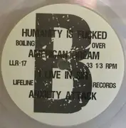 7inch Vinyl Single - Boiling Over - Trash City - clear vinyl